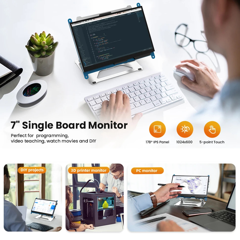 Monitor Eyoyo com ecrã tátil c - Turing Pi 2 avaliação e preço