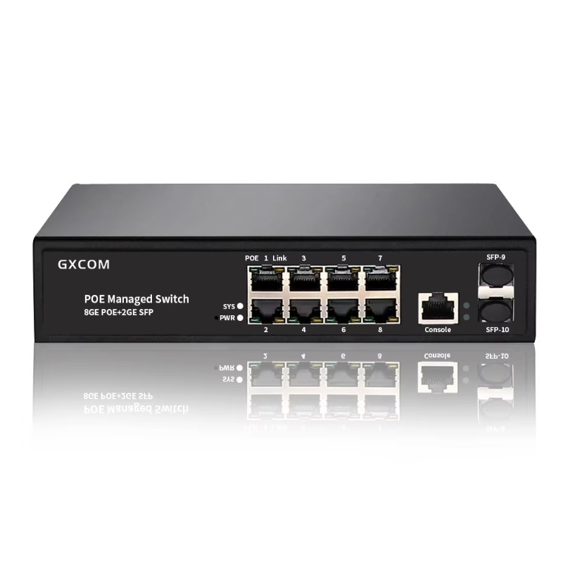 Switch Ethernet PoE Gerenciáve - Managed Gigabit Poe Switch 8 Port 802.3At avaliação e preço