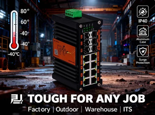 Switch PoE gerenciado industri - Sfp+ 10G Managed Switch 8 Port avaliação e preço